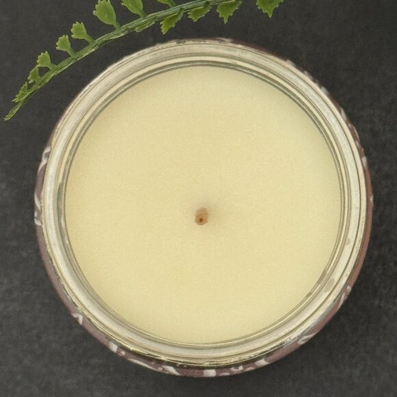 BBW Island Papaya White Barn Bath & Body Works Mason Jar Single Wick Candle - Picture 7 of 10
